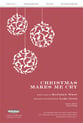 Christmas Makes Me Cry SATB choral sheet music cover